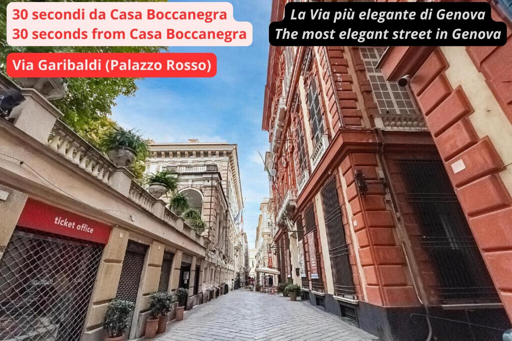 5 Minuti Da Acquario - Casa Boccanegra "Pieno Centro" Genua Buitenkant foto